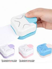 3-In-1 Mini Corner Rounder, R4/R7/R10mm Corner Cutter, DIY Paper Trimmer, Card Scrapbook Hole Punch - Multicolor - View 11