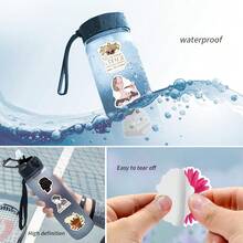 120 miếng dán chủ đề văn học, thẩm mỹ, thích hợp dán trang trí sổ lưu niệm, nhật ký, laptop, cản xe, ván trượt, bình nước, máy tính, điện thoại, thiệp chúc mừng, album ảnh, đồ nội thất. - Phong cách ngẫu nhiên - Xem 7