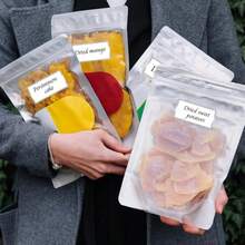 600 etiquetas de congelador extraíbles con borde plateado resistentes al aceite al agua con línea de perforación para recipientes de alimentos frascos organización de despensa tinta de secado - Plateado - Ver 7