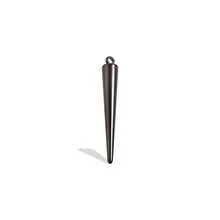 1 pieza/3 piezas Colgante de acero inoxidable 304 con baño electrolítico de oro/plata/negro de estilo minimalista y elegante, en diferentes longitudes, adecuado para hacer joyas DIY como collares, pulseras y pendientes - cono - Ver 10