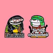 “我突然灵光一闪”西班牙语名言珐琅徽章 纸盒啤酒人胸针翻领别针徽章 背包服装配饰时尚珠宝礼品 - 黑色 - 查看 1