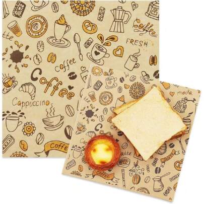 Hojas de papel premium Deli de 8 x 8 pulgadas, 300 forros a prueba de grasa para barcos de alimentos, envolturas de sándwich precortadas, las mejores hojas de papel kraft para envolver alimentos para,44581888