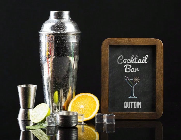 HELLO SUMMER-My Bar Coctelera de Acero Inoxidable 750 ml - Ver 1