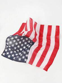 1 chiếc khăn bandana unisex kiểu dáng Y2K họa tiết cờ Mỹ, thích hợp cho các dịp lễ, mặc hàng ngày, dự tiệc và các sự kiện khác. - Nhiều màu - Xem 5