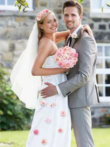 Kit de materiale pentru flori artificiale 20/40 buc, flori de mătase simulate, materiale pentru coroane de coafură realizate manual, săculeți cu flori de nuntă, decorațiuni Valley Beauty (stil aleatoriu) - Seria albastră - Vizualizare 3