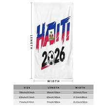 2026 复古足球主题沙滩巾，采用超柔软速干超细纤维制成，适合居家、浴室、户外旅行、生日礼物、女士礼物、瑜伽、游泳、跑步、旅行、披肩式毛巾 - A - 查看 3