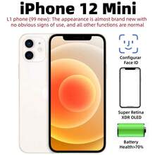 Apple （99%新）苹果 iPhone 12 Mini，双卡双待，电池健康度 >70%，二手 - 近全新或未拆封 - 多色 - 查看 18