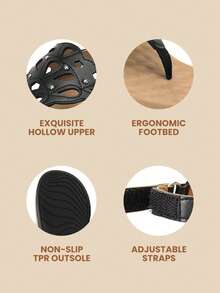 Athlefit Women's Orthopedic Sandals Summer Adjustable Orthotic Thong Sandals With Arch Support - 白色 - 查看 8