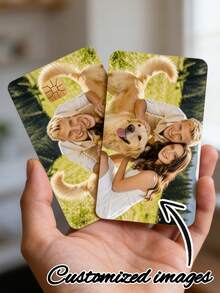 Customized Photo Stickers Card Skin, Credit Card Skin, Personalized Stickers, Credit Card Skin Stickers Credit Card Cover For Transportation, Key, Debit, Credit, Card Cover, Vinyl Waterproof No Bubble Slim Tear Proof Anti-Wrinkling Debit Card Cover Sticker For Debit,Mother's Day Gifts, Father's Day Gifts, Graduation Gifts, Back-To-School Gifts - Multicolor - View 3
