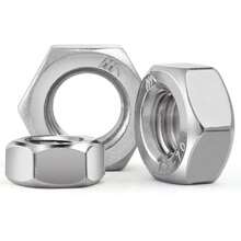Bestselling 227pcs Metric Hex Nuts Assortment Kit M3 M4 M5 M6 M8 M10 M12, 304 Stainless Steel 18-8 External Hex Nut Set Hex Screw Nuts Hardware Nuts Producto Tendencia - B - 查看 4