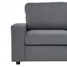 FX-P60EU- (SOFA 5180-37) - Corner Sofa With Storage, Modular Sofa, Sofa With Ottoman, Large Sofa For Living Room, Modern, Comfortable, Pocket Springs, 245.5 Cm - Grey - View 8