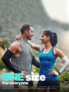 1pc Elastic Tattoo Cover Sleeve With Thumb Hole, UV Protection And Cooling Function, Suitable For Men/Women - Multicolor - View 4