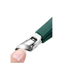 3/1 Piece Professional Nail Clipper, Made Of High-Strength Stainless Steel, With A Wide Handle Design - Splash Proof Design, Sharp And Angled Edges For Precise Cutting - Suitable For Homes, Nail Salons, Durable, Essential Beauty Equipment - Multicolor - View 9