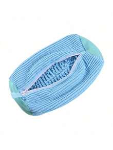 1 Stück rosa wiederverwendbarer Mesh-Wäschebeutel mit Reißverschluss, geeignet für Schuhe/Sneaker, extra großer waschbarer Schuhbeutel, Reise-Schuhaufbewahrungstasche, tragbarer Reißverschlusswäschebeutel, Heim-Schuhwaschnetzbeutel mit Reißverschluss - Verschiedenfarbig - Übersicht 13