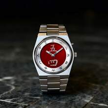 Đồng hồ nam mặt số chữ Hán - Đồng hồ đeo tay thạch anh dây thép không gỉ kiểu cổ điển, tối giản, phù hợp đeo hàng ngày. - Một cỡ - Xem 10