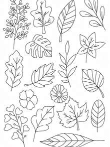 Water-Soluble Printed Leaf And Flower Embroidery Pattern Stabilizer Design, Suitable For Handmade Sewing Enthusiasts To Paste And Sew Embroidery Paper - A256 - View 13