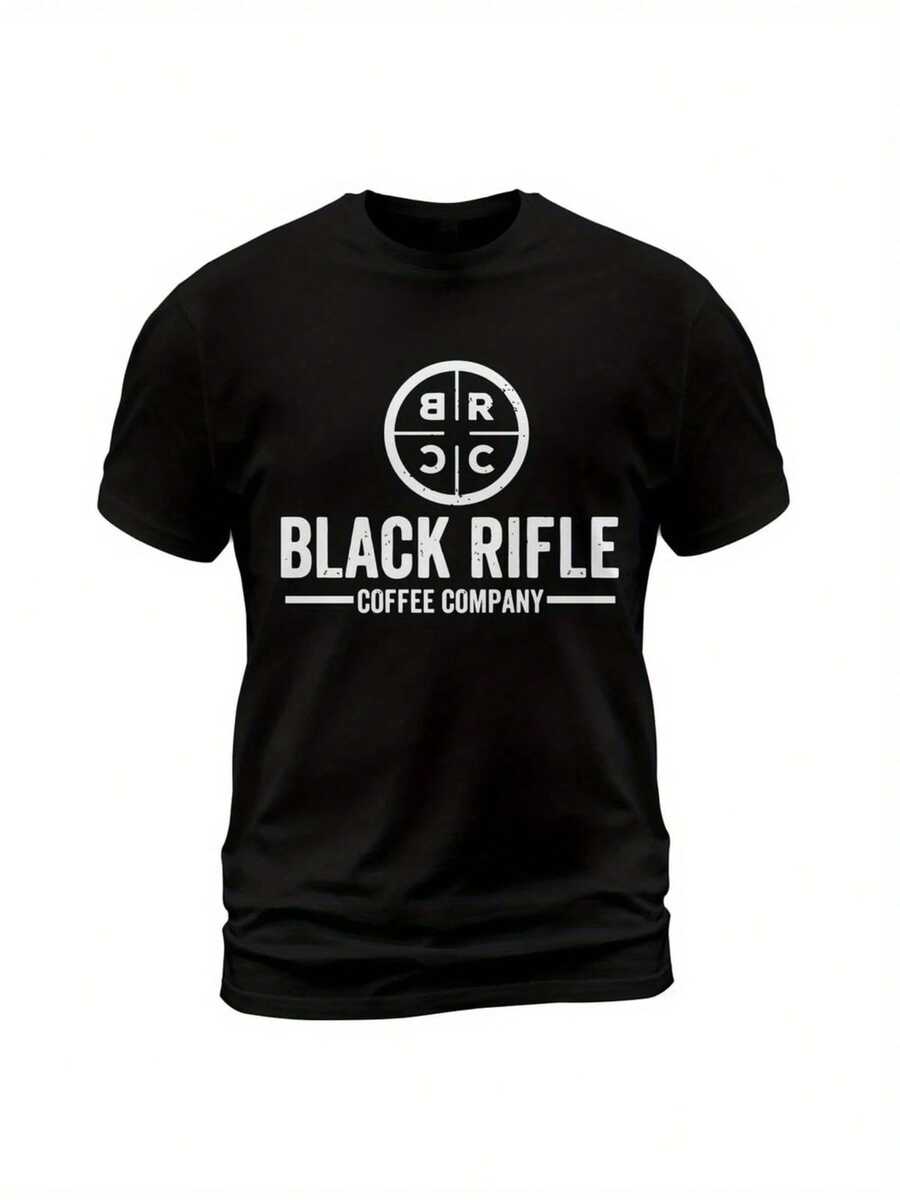 Black Rifle Coffee Company Logo T-Shirt Made In USA Size S-5XL - màu đen - Xem 1