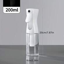 2pcs 6.8oz Continuous Fine Mist Spray Bottles, Refillable Atomizer Sprayer For Hair, Cleaning, Plants, Pets, Salon, Aromatherapy - Multicolor - View 4