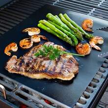 15X Non Stick Oven Mat/Barbecue Mat, Essential For Spring Outing, Camping, Picnicking, Barbecue, Non Stick Baking, Heat Resistant Baking, Barbecue Board Cooking, Barbecue Board Mat - A - View 8