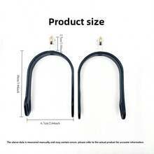 1 Pair Professional Equestrian Rowel Spurs, Smooth Rotation, Suitable For Horse Racing Training, Riding Competition Equipment, Horse Riding Gear - Black - View 6
