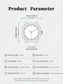 Reloj de cuarzo minimalista de uso diario para hombres Fossil FS5869 - Marrón - Ver 7