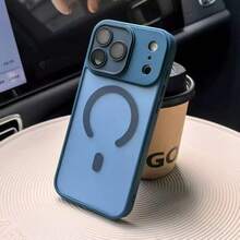 适用于 17/17 Air/17 Pro/17 Pro Max 的哑光半透明镜头保护壳，支持磁吸无线充电 - A - 查看 22