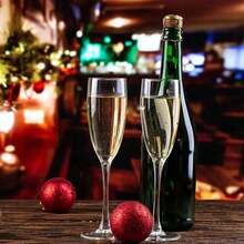 5盎司不易碎亚克力香槟杯，可重复使用的透明香槟杯，优雅的塑料马提尼杯 - 非常适合盛装鸡尾酒、香槟和甜点 - 可重复使用，慕斯杯 - 查看 1