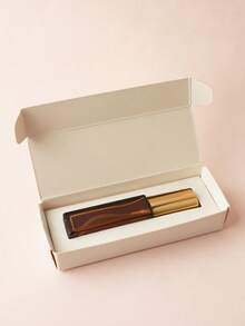 1pc 10ml Square Transparent Black Matte Tinted Refillable Perfume/Toner Spray Bottle, Portable Mini Sample Pump Bottle, White Gift Box Packaging - Multicolor - View 10