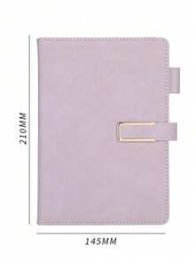 Personalized Laser Customization, Vintage A5 Leather Bound Notebook With Personalized Soft Cover And Bookmark - Classic PU Leather Notebook With Personalized Soft Cover And Bookmark - Suitable For Business Meetings, College Students, And Love Diaries, Back To School Perfect - Multicolor - View 8