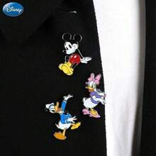 1 chiếc huy hiệu cài áo tráng men chính hãng Disney hình Mickey Mouse, Minnie Mouse, Daisy, Donald Duck, Pluto, Goofy, huy hiệu hoạt hình dễ thương, huy hiệu trang trí, thích hợp để gắn lên quần áo, túi xách, ba lô, mũ, băng đô, ghim cài áo nữ ngộ nghĩnh, dùng để trưng bày bộ sưu tập, quà tặng sinh nhật, ngày Valentine, Giáng sinh, quà tặng phụ kiện anime. - Nhiều màu - Xem 5