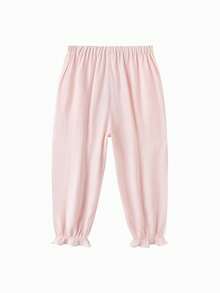 Balabala Quần chống muỗi cho bé gái tuổi teen, nhẹ, thoáng khí, thích hợp mặc ngoài trời, mùa hè 2026. - tông màu hồng - Xem 2