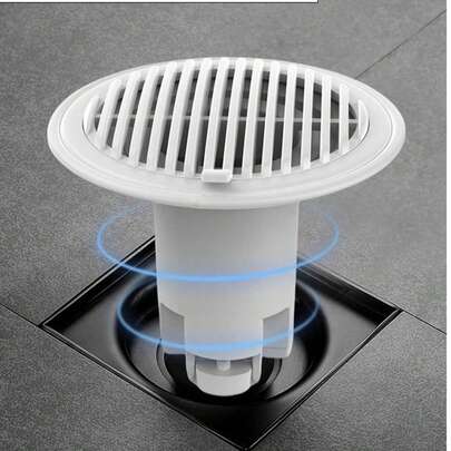 Keep Your Shower Floor Clean And Odor-Free With This Anti-Insect, Anti-Odor Drain Valve!