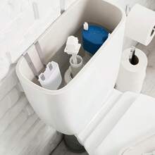 Wall-Mounted Toilet Tank Cleaning Pad Holder And Bleach Tablet Tray, Toilet Cleaner Carrier, Bleach Tablet Dispenser, Prevents Residue Contamination In Tank, Toilet Tank Accessory - Multicolor - View 4