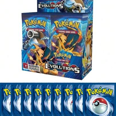 pokemon 宝可梦 360/100/20/10张 Vmax GX Vstar 卡片，创意趣味卡片，动漫游戏卡片