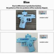 1 pieza Pistola de agua de broma, pistola de agua reversible de broma, adecuada para fiestas y diversión de verano, juguete novedoso y divertido, actividad de lucha con agua en la piscina o la playa, regalo creativo, juguete del Día de los Inocentes - Multicolor - Ver 16