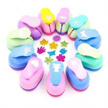 Mini Paper Puncher - DIY Handmade Craft Tool, Small Shape Hole Punch For Scrapbooking, Greeting Cards,DIY Art Projects,Notebook,Photo Album,Diary,Sticker Book - Multicolor - View 11