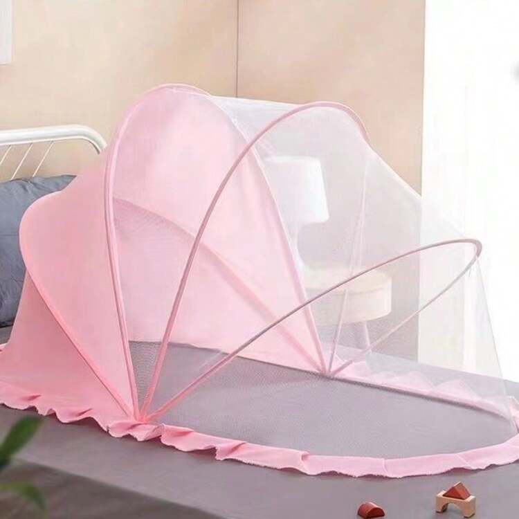 Màn chống muỗi cho trẻ sơ sinh, màn che phủ toàn bộ cũi em bé, màn chống muỗi kiểu Mông Cổ có thể gấp gọn không có đáy. - Nhiều màu - Xem 10