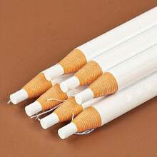 1/2pcs White Waterproof Eyebrow Position Marking Eye Tool - White - View 1