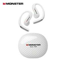 Monster MQ037 Bluetooth Earphones Noise Reduction HiFi Stereo Music HD Call Gaming Headsets TWS Ear-hook Earpod with Mic Original Monster Wireless Headphones - 查看 12