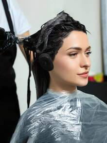 Dụng cụ nhuộm tóc, Bộ dụng cụ tạo kiểu tóc, Bát nhuộm tóc tại nhà, Bộ lược, Dụng cụ tạo kiểu, Cọ nhuộm tóc, Bát nhuộm tóc, Khăn lau salon nhuộm tóc, Kẹp tóc nhuộm, Găng tay chống thấm nước, Salon tóc, Salon nhuộm tóc - màu đen - Xem 8