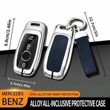 Vỏ bọc chìa khóa xe hơi cho các dòng xe A C E S G Class GLC CLE CLA GLB GLS W177 W205 W213 W222 X167 AMG - vòng đeo tay - Xem 1