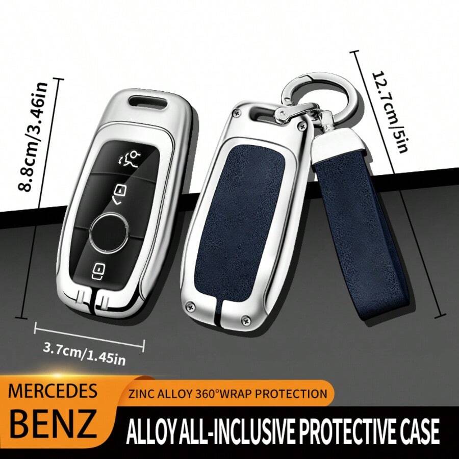 Vỏ bọc chìa khóa xe hơi cho các dòng xe A C E S G Class GLC CLE CLA GLB GLS W177 W205 W213 W222 X167 AMG - vòng đeo tay - Xem 1