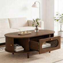 Coffee Tables - Walnut + MDF - View 7