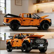 Off-Road Pickup Truck Building Block Set – Mechanical Engineering Truck Model With Opening Doors And Hood – Collector-Grade Construction Toy For Adults And Teens – Gift For Car Enthusiasts (1400pcs/750pcs) - Multicolor - View 4