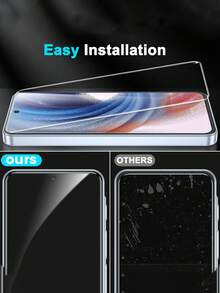 Android Phone Film Screen Protector 4pcs Tempered Glass Screen Protector For Galaxy A16, S20FE, A72, A71, A55, A54, A53, A35, A34, A33, A32, A36, A31, A17, A16, A15, A14, A13, A12, A51, A50S, A25, A24, A30S, A20S Smartphones Mother's Day Gift - Clear - View 5