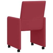 Chaises de cuisine - Rouge - Voir 5