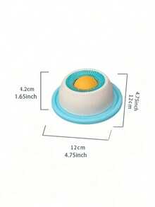 Dog Licking Toys, Interactive Dog Toys, Slow Feeder, Puppy Training Puzzle Toys, Cat Feeding Cage Accessories, Pet Licking Mat, Yogurt Licking Plate, Dog & Cat Slow Feeder - Interactive Treat Bowl, Promote Dental Health, Anti-Spill Slow Feeder, Cat Toys, Satisfy Appetite, Relieve Boredom - 50ml - View 13