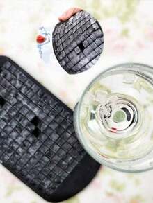 1 Khuôn silicon mini, 160 viên đá vuông nhỏ, rất tiện dụng trong mùa hè, khay đá nhỏ, khuôn đá, khuôn vuông, máy làm đá, có thể dùng cho cà phê, đồ uống. - Nhiều màu - Xem 4