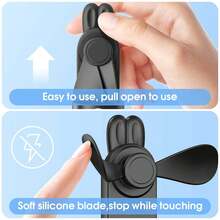 SWEETFULL Portable Mini Fan For Summer, Foldable Design, Quiet Operation, Strong Airflow - S17 - View 9