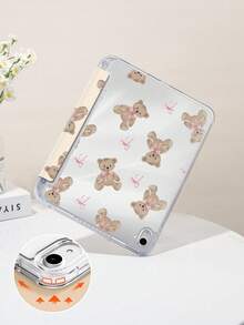 Ayotu Ốp bảo vệ dạng gập có chân đế hình gấu và bướm dành cho iPad A16, Air 8(M4) 2026 (11 inch), Air 8(M4) 2026 (13 inch), Pro 13 12.9 11, Air 11 13, Mini, Air 11 inch, Kindle (thế hệ thứ 11 - ra mắt năm 2024), Kindle Paperwhite thế hệ thứ 12 năm 2024 - Nhiều màu - Xem 8